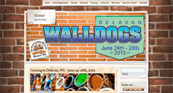Desktop Screenshot of delavanwalldogs.org